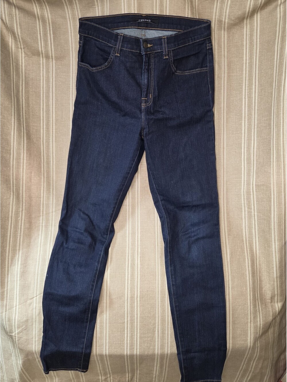 J Brand Maria High Rise Skinny Jeans Starless Dark Wash Size 30